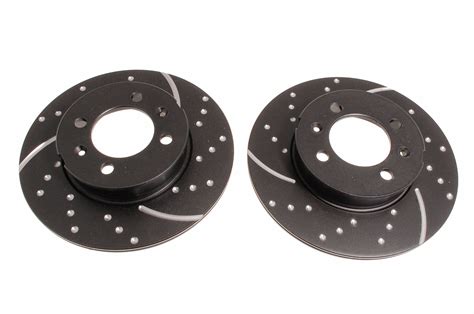 Ebc Turbo Grooved Rear Brake Discs Solid Pair Mgf And Mg Tf Gd849