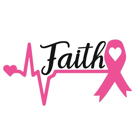 Faith Svg Breast Cancer Svg Cancer Awareness Svg Cancer R Inspire