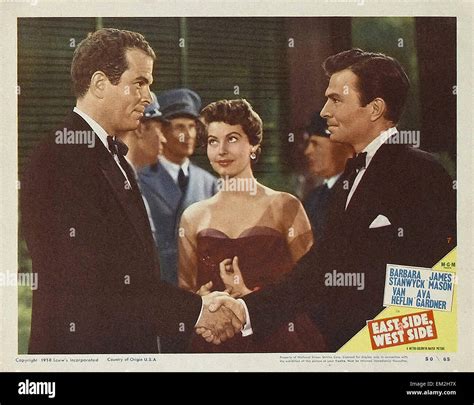 East Side West Side 1949 Movie Poster Stock Photo Alamy