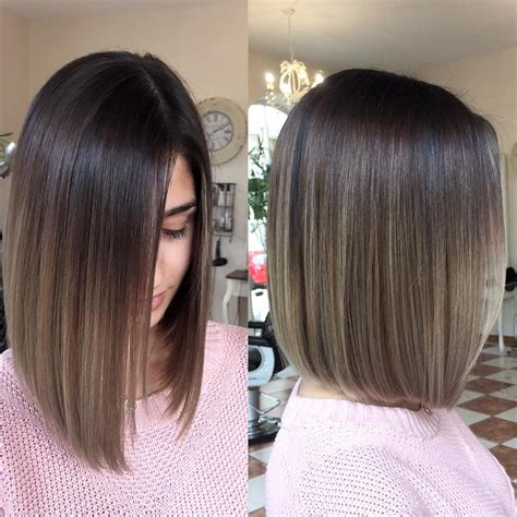 10 Balayage Ombre Hair Styles For Shoulder Length Hair Women Haircut 2021