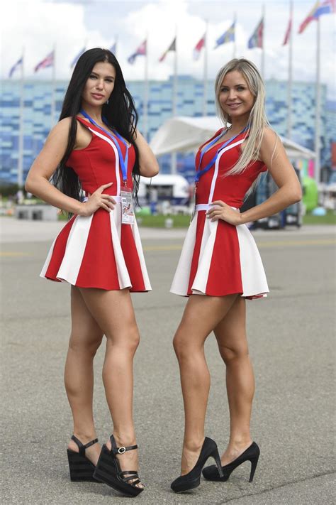 girls at the russiangp gridgirlscom grid girls gridgirls motorsport motor beauties love