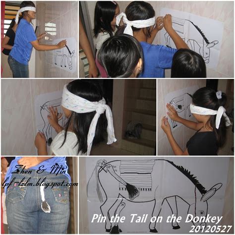Moments With My Girls Pin The Tail On The Donkey