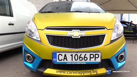 Chevrolet Spark Exterior Walkaround Tuning Show Sofia Youtube