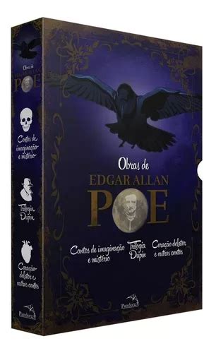 Box Obras De Edgar Allan Poe 3 Volumes Mercadolivre