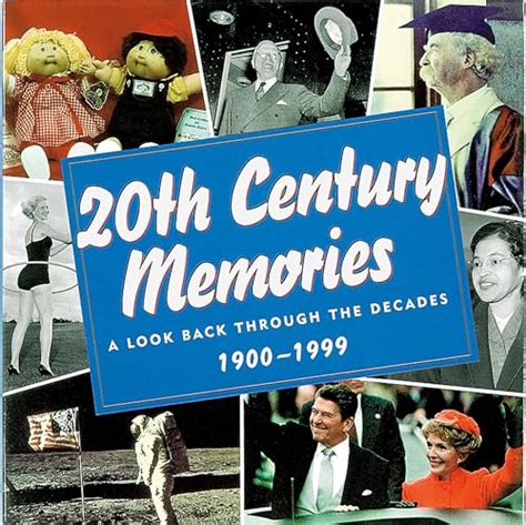 20th Century Memories A Look Back Through The Decades 1900 1999