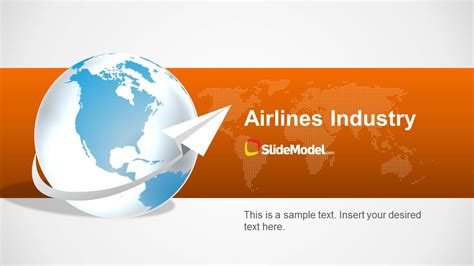 #2 airline in united kingdom. Airlines Industry PowerPoint Template - SlideModel