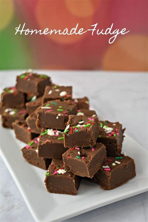Peanut Butter Fudge With Marshmallow Fluff Recipe Holiday Baking Homemade Fudge Holiday