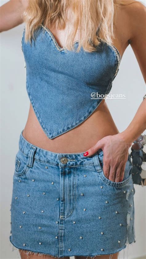 Pin De Joselaide Souza En Jeans Feminino Ropa De Moda Ropa Moda De Ropa