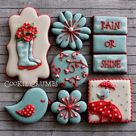 Rainy Days Ccookies Flickr Photo Sharing Pretty Cookies Fancy Cookies Valentine Cookies