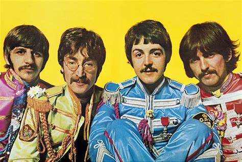 The Beatles Lonely Hearts Club Band Horizontal Poster
