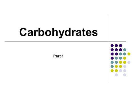 Carbohydrates Part 1 M Zaharna Clin Chem Introduction Organisms Rely