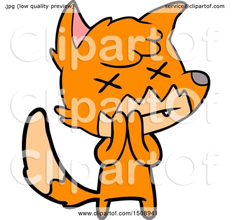 Cartoon Dead Fox By Lineartestpilot 1508941