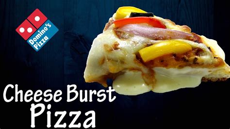 Make Cheese Burst Pizza Like Dominos At Home Recipe Of Cheese