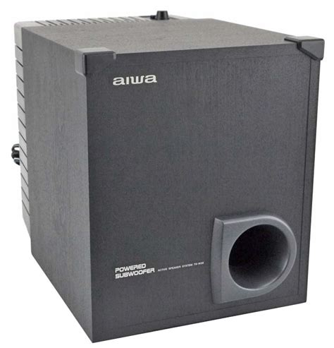 Aiwa Ts W35u 50watt 8 Home Theater Powered Subwoofer Active Speaker