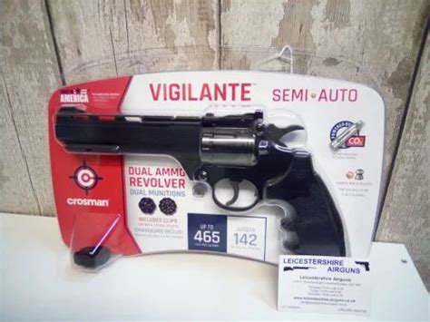 Crosman Vigilante 177 Cal Co2 Semi Auto Revolver Bb Air Pistol At Rs