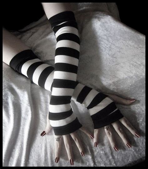 coma white arm warmers black and white striped by zenandcoffee 28 00 arm warmers black and