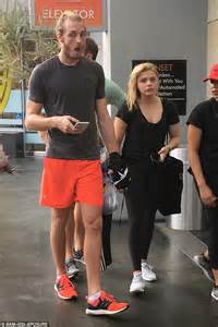 Chloe Grace Moretz Joins Brother For Spin Class In Beverly Hills