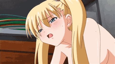 00s Airi Akizuki Animated Animated  Ass Blonde Hair Blue Gale Blush