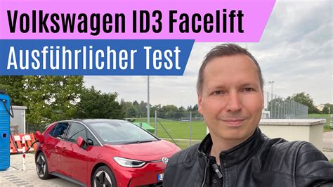Volkswagen Vw Id3 Facelift Test Und Kritik Lightstar Technologie
