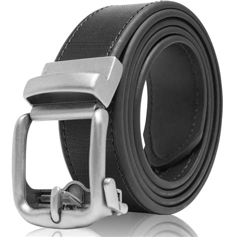 Access Denied Bonded Leather Belts For Men Ratchet Belts Casual