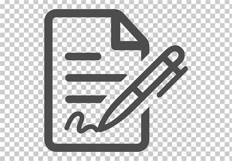 Computer Icons Document Sign Contract Png Clipart Angle Area Black