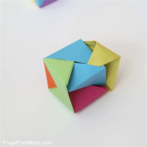 Beginner Step By Step Origami Infinity Cube Jadwal Bus