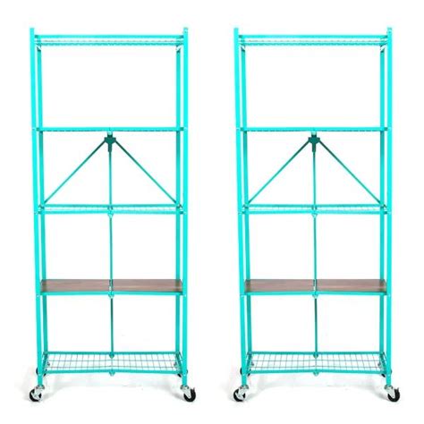 Wfx Utility Fostoria 56 H X 24 022 W Pantry Racks 2 Pack And Reviews Wayfair Pantry Rack