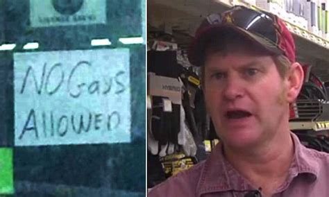 Tennessee Hardware Store Owner Says No Gays Allowed Under Religious