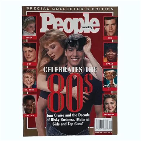 People Magazine Books Celebrates The 80s Special Collectors Edition