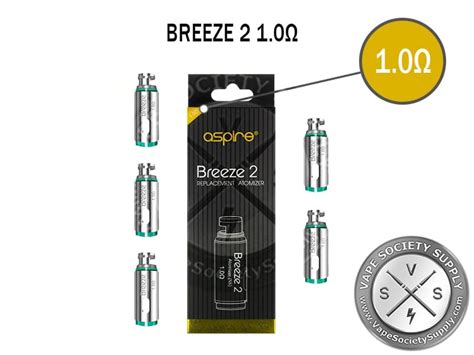 Aspire Breeze 1 And 2 Coils U Tech Pack Of 5 ⋆