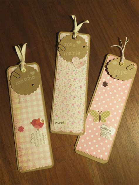 Puntos De Libro Bookmarks Handmade Handmade T Tags Scrapbook Tag
