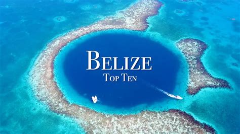 Top 10 Places To Visit In Belize Youtube