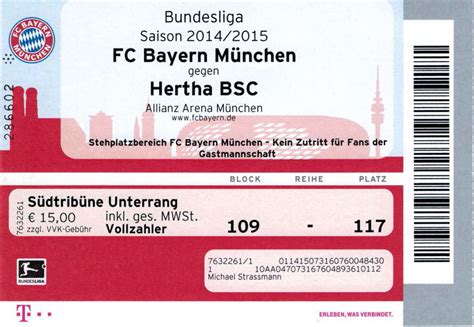 FC Bayern München - Hertha BSC 25.04.2015 | Würmtal Suckers