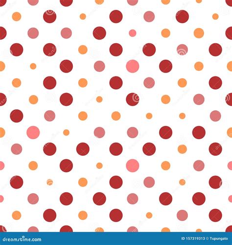 Seamless Polka Dots Stock Vector Illustration Of Fabric 157319313