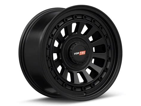 Vortek Off-Road Titan VRD-702 Matte Black 6-Lug Wheel; 18x9; 0mm Offset