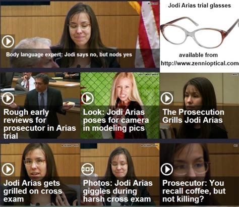 Jodi Arias Trial Glasses Available From Zennioptical