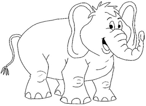 Gambar Mewarnai Binatang Gajah Anak Tk Gambar Lukisan Di Rebanas Rebanas