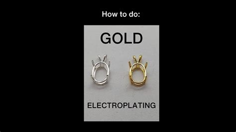 How To Gold Plate Jewelry Easy Tutorial For 24kt Gold Electroplating