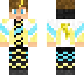 Lachlan Fortnite Skin With PWR pack | Minecraft Skin