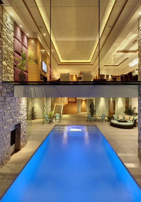 Luxury Homes And Estates With Pools Luxurydotcom Via Houzz Indoor