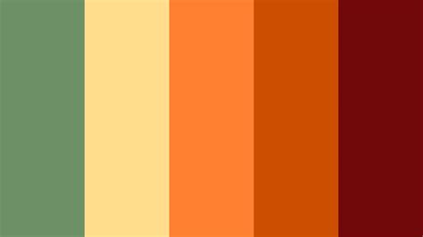 Highland Salomie Crusta Burnt Orange Dark Burgundy Color Scheme