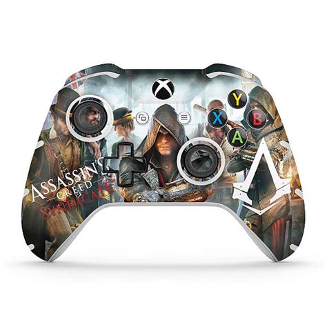 Skin Xbox One Slim X Controle Assassin S Creed Syndicate Pop Arte Skins