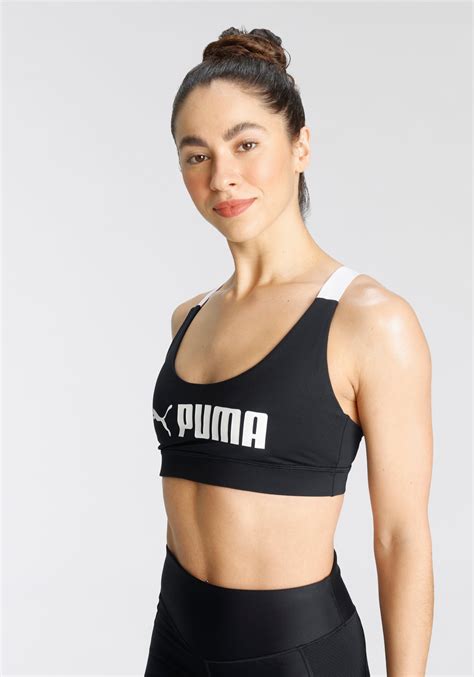 Puma Sport Bh Mid Impact Puma Fit Bra Online Bestellen Otto