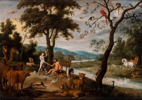 Jan Brueghel The Younger Adam And Eve In The Garden Of Eden Mutualart