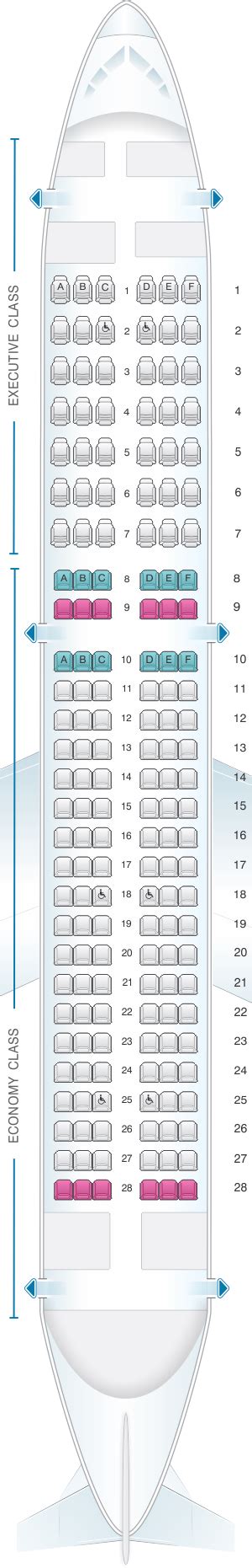 Seat Map Tap Portugal Airbus A Seatmaestro