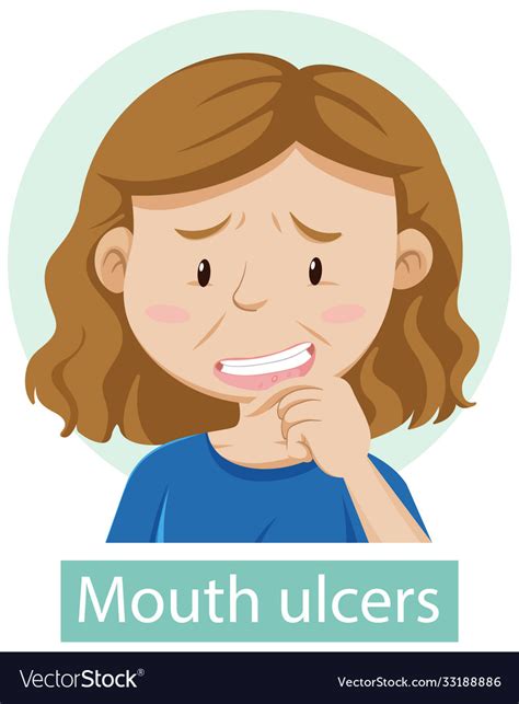 Cold Sores On Childs Face Clipart