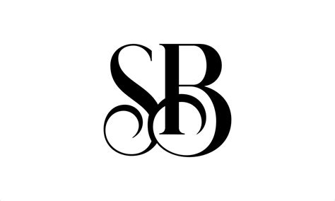 Sb Logo Design Initial Sb Letter Logo Icon Design Vector Pro Vector