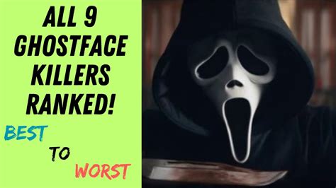 Scream Killers Top 9 Scream Killers Ranked From Worst To First Youtube