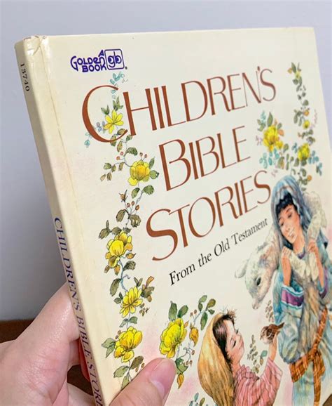 Vintage 1970s 70s Golden Childrens Bible Stories Old Etsy
