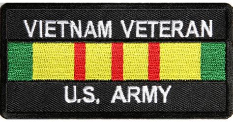 Vietnam Veteran Army Patch Rect Vietnam War Patches Thecheapplace